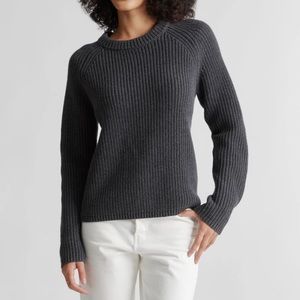 100% Organic Cotton Fisherman Crew Sweater